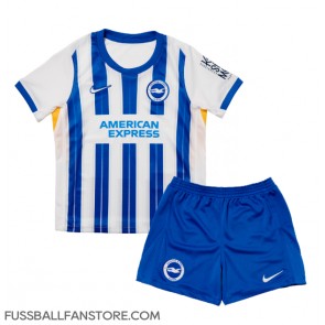 Brighton Replik Heimtrikot Kinder 2024-25 Kurzarm (+ Kurze Hosen)